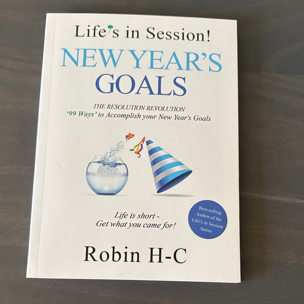 New Year's Goals Book by Robin H-C
